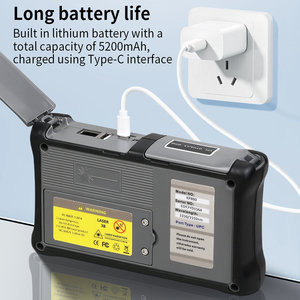 Comptyco thông minh mini FTTH OTDR KP800 hoạt động sợi quang thử nghiệm 850/1300/1310/1550/1625/1650nm OPM VFL 100km <span class=keywords><strong>SM</strong></span> <span class=keywords><strong>mm</strong></span> sống thử nghiệm OTDR - Product Image 5