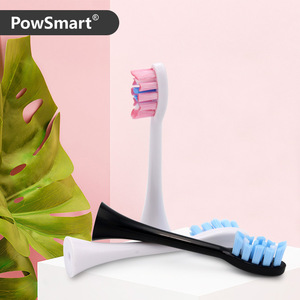 Tête de <span class=keywords><strong>brosse</strong></span> à dents électrique de forme spéciale Technologie des ondes sonores Poils souples Matériau TPR Utilisation domestique Compatible Bitvae - Product Image 4