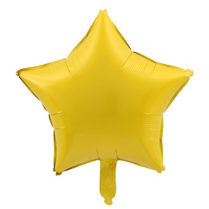 Ballons en mylar de couleur pure, 5/<span class=keywords><strong>10</strong></span>/18/24 pouces, 1 pièce, en forme d'étoile, en aluminium, fournitures de décoration pour fête d'anniversaire, réception-cadeau pour bébé - Product Image 6