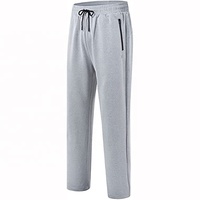 Ensemble de survêtements de sport de haute qualité pour hommes, en coton et Poly, coupe ajustée, fermeture éclair complète