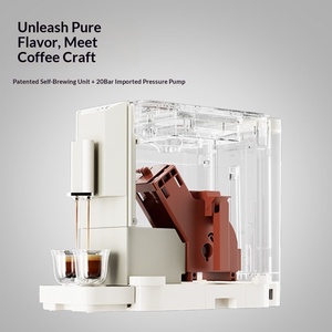 Cafetera Espresso Comercial ME-720 Totalmente Automática con Doble Caldera, Molinillo Integrado, 19 Bares, para el Hogar, Pequeña, para Preparar Americano - Product Image 3