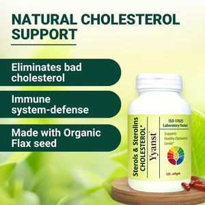 แคปซูลนิ่มไฟโตสเตอโรลและสเตอโรลไกลโคไซด์คุณภาพสูงสำหรับแบรนด์ส่วนตัว ช่วยควบคุมคอเลสเตอรอลและรักษาสุขภาพหัวใจและหลอดเลือด - Product Image 3