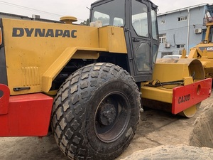 Rouleaux compresseurs Dynapac d'occasion 9t 8t CA301D Machine à rouleaux simples en acier Matériel de construction routière à vendre - Product Image 5