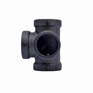 SISTEMA LINEA FERRO - CONECTOR DE ESQUINA DE 4 BARRAS, COLOR GRIS PLOMO - Product Image 1