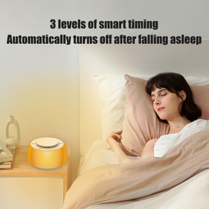 Altavoz de Ruido Blanco con Sonidos de <span class=keywords><strong>la</strong></span> Naturaleza <span class=keywords><strong>y</strong></span> Luz Nocturna, 6 Sonidos Relajantes, Ayuda <span class=keywords><strong>para</strong></span> <span class=keywords><strong>Dormir</strong></span> con Temporizador, Máquina de Sonido de Ruido Blanco de 800 mAh - Product Image 3