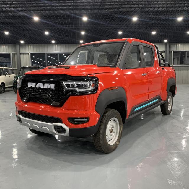 Made in China Ram Adult Driving 4-wheel Electric Pickup Truck With Cargo Box for Sale