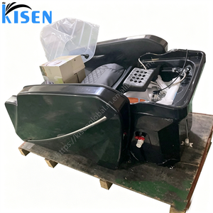 Sillón de Masaje Plegable Kisen para Salón de Belleza con Lavabo Móvil para Champú, Spa Capilar Fumigado y Muebles sin Tuberías - Product Image 5