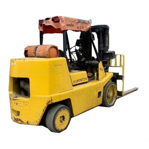 Chariot élévateur diesel Hyster 5 tonnes, haute performance, faible consommation, haute efficacité, garantie 1 an, matériel de construction d'occasion - Product Image 1