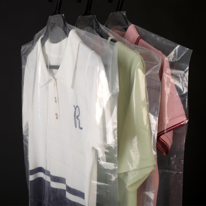 Nhựa quần áo bao gồm treo quần áo trong suốt khô sạch Túi chống bụi Quần áo bảo vệ bao gồm tủ quần áo lưu trữ giặt - Product Image 3