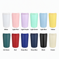 Tasse à café portable Chufeng en acier inoxydable 304, gobelet isotherme anti-fuite avec couvercle coulissant, plusieurs couleurs, mug de voyage pour voiture