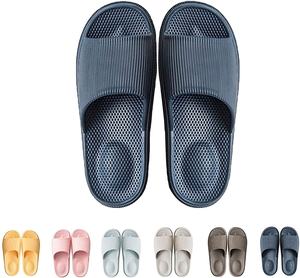 ÉCHANTILLON GRATUIT Chaussons de massage pour femmes et hommes Chaussons d'intérieur et d'extérieur avec <span class=keywords><strong>double</strong></span> coussin de massage Chaussons de douche en EVA - Product Image 1