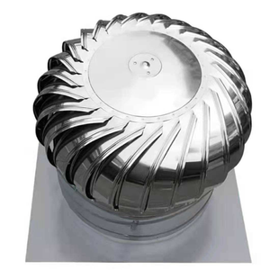 Ventilateur de toit éolien naturel sans alimentation 500 mm en acier inoxydable 201/304 <span class=keywords><strong>pour</strong></span> restaurant, <span class=keywords><strong>extracteur</strong></span> de ventilation turbo à énergie éolienne - Product Image 1