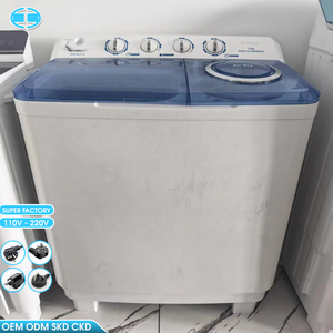 <span class=keywords><strong>Lavadora</strong></span> y Secadora Semiautomática de Doble Tina de 11 kg para el Hogar, Venta al por Mayor de Fábrica, con Precio Bajo - Product Image 1