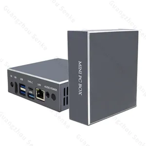 경량 알루미늄 USB3.0 RJ45 TYPE-C HD-MI 휴대용 데스크탑 컴퓨터 12v 포켓 PC 미니 게임/비즈니스