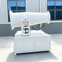 Plateforme d'atomisation large, fonctionnement synchrone multi-personnes, canon à brouillard de refroidissement pour grands espaces