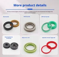 Vente en gros Yilin PTFE Pan Seal, joint de piston à double usage pour axe perforé, pour soupape d'injection, haute pression, résistant à la corrosion, joints rotatifs