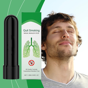 Oem Trung Quốc thảo dược bỏ hút thuốc mũi <span class=keywords><strong>inhaler</strong></span> Stick công thức nhẹ nhàng mùi hương tươi hỗ trợ cai thuốc lá Sản phẩm chăm sóc - Product Image 1