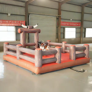 Machine mécanique gonflable de rodéo de taureau Contrôles mécaniques de taureau de location de <span class=keywords><strong>jeux</strong></span> de fête pour adultes à vendre - Product Image 1