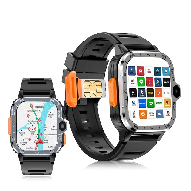 2025 5G Video Camera Call Mobile Smartwatch Phone GPS WIFI Dual PGD IOS Fashion Android Outdoor Sport 4G Sim Card Smart Watch