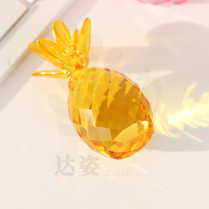 Adornos de Piña de Cristal, Decoración Moderna y Colorida para Fiestas - Product Image 5