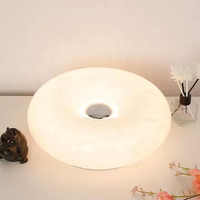 Lampe de table en verre de style Bauhaus nordique, lampe de chevet décorative mignonne pour la maison et la chambre à coucher