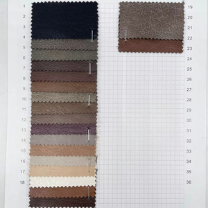 Tela de Cuero PU a Precio de Mayoreo, Color Personalizado, 0.85-0.9MM, Tela de Cuero PU <span class=keywords><strong>para</strong></span> Vestidos y Faldas - Product Image 3