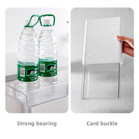 Hot Selling Creative Ziehen Sie unter Regal montage Büro Schreibtisch Lagerung Schiebe schublade Kunststoff Organizer