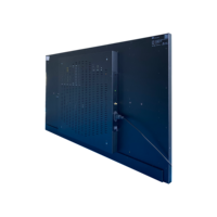 Monitor LCD Colgante con Pantalla Táctil HXXK de 43 Pulgadas, Señalización Digital de Doble Cara para Ventanas, Animación de Alto Brillo para Centros Comerciales