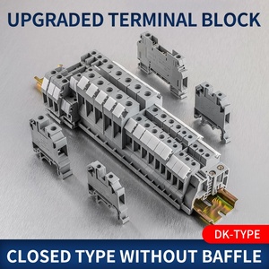 Bloc de bornes à vis <span class=keywords><strong>DK6</strong></span> pour rail DIN, 41A 800V, connecteur de câblage - Product Image 2