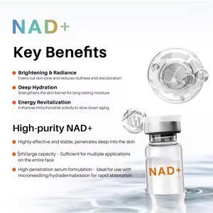 Réduit les rides et les ridules, améliore l'élasticité de la peau, sérum liftant au peptide NAD avec effet blanchissant pour les peaux vieillissantes et ternes - Product Image 6