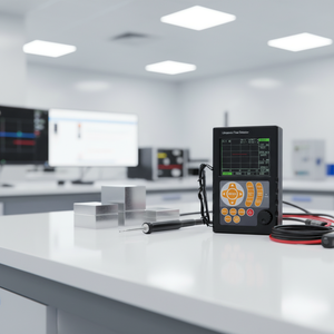 Draagbaar, zeer nauwkeurig, niet-destructief testinstrument met duidelijke weergave van de scheurpositie - Digitale ultrasone foutdetector - Product Image 6