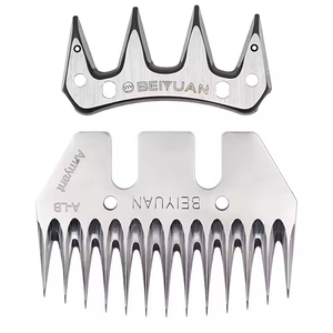 Offre Spéciale 13 dents <span class=keywords><strong>mouton</strong></span> cisaillement lames nouvelle condition lame droite cisailles peigne Cutter pour chèvre laine ciseaux accessoires - Product Image 1