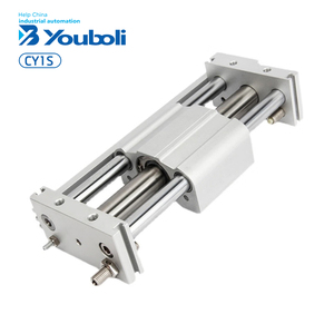 Piezas neumáticas de alta calidad YBL, eje de salida única de doble efecto, carrera larga ajustable, buen precio, pistón de aire neumático - Product Image 5