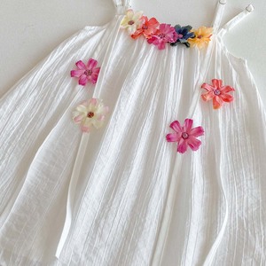 Robe à Bretelles pour Filles, Nouvelle Collection Été 2026, Style Princesse Florale, Tenue <span class=keywords><strong>de</strong></span> <span class=keywords><strong>Vacances</strong></span> Sans Manches pour Bébé Fille, Vêtement Enfant, Jolie Jupe Bébé - Product Image 3