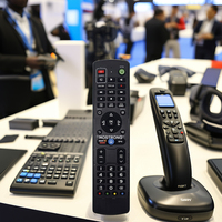 Control remoto universal personalizado OEM de fábrica Hostrong para IPTV HD 4K TV STB XR4000 XRS4500 con voz BT BUZZTV BT-100 MEDIALINK