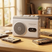 Usine ODM OEM, vente en gros, enregistreur cassette rétro, lecteur audio mini vintage Walkman, lecteur cassette portable personnalisé