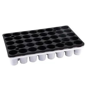 40cells Plastic Tray For Succulent Vegetable Seedling Cultivation Tray Pot Succulent Vegetables Nursery Pots Growing Seedlings