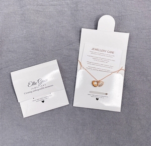 Cartes de présentation de bijoux, cartes de présentation de colliers, cartes de présentation en carton, cartes suspendues pour boucles d'oreilles, colliers, bracelets - Product Image 6