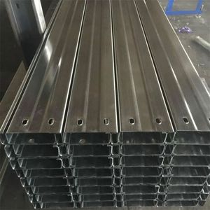 Nhà sản xuất cung <span class=keywords><strong>c</strong></span>ấp thép mạ kẽm <span class=keywords><strong>C</strong></span> Hồ Sơ Giá danh sách lạnh hình thành thép mạ kẽm kênh thép hồ sơ - Product Image 6