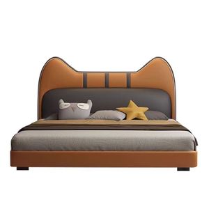 Bộ phòng ngủ trẻ em hiện đại chất lượng cao, thiết kế hình thú dễ thương, giường khung gỗ dành cho phòng ngủ trẻ em - Product Image 4