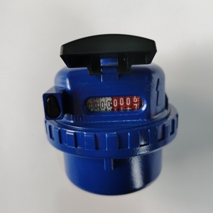 パルス出力付き1/2インチプラスチックナイロンボリュームロータリーピストン水道メーター工場供給 - Product Image 1