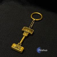Benutzerdefiniertes Logo Vintage Zinklegierung Doppelschichtiger Rotierender Karabiner-Schlüsselanhänger UV-Bedruckt Geprägt Souvenir