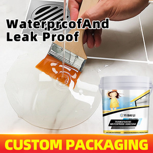 Pegamento Impermeable Transparente Versión Inglés para Techos y Paredes Exteriores, Material Acrílico Puro Anti-fugas para Ladrillos - Product Image 4