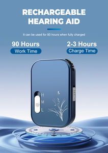 เครื่องช่วยฟังแบบอนาล็อกแบบพกพาแบบชาร์จไฟได้ โทนเสียงที่ชัดเจน กำลังขับสูง น้ำหนักเบา แบบพกพาสำหรับผู้ใหญ่ การปรับปรุงการได้ยินในชีวิตประจำวัน - Product Image 4