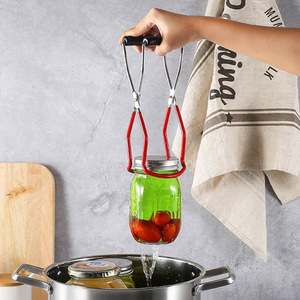 Pince à couvercles de bocaux anti-brûlure en métal durable pour la mise en conserve à domicile - Product Image 1