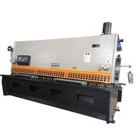 Treillis métallique en acier inoxydable coupe guillotine qc11k-6/6000 billette machine de cisaillement
