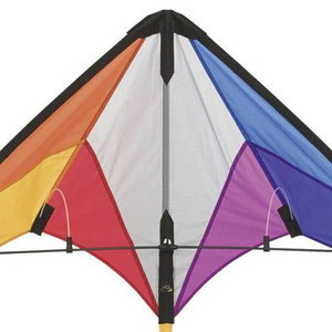 HQ Sport Stunt Kite Calypso II Rainbow WingSpan (détails) 1100mm Vitesse du vent aptitude 2-5 bft (940910594312) - Product Image 2