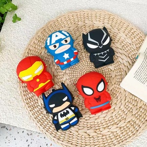 Spider-Man dessin animé Anime enfants silicone voyage porte-monnaie garçons sacs à bandoulière - Product Image 2