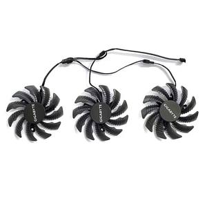 Ventilador de Radiador 3FAN 75MM 4-pin T128010SU PLD08010S12HH para GIGABYTE GTX960 GTX970 GTX980 <span class=keywords><strong>GTX</strong></span> 980TI <span class=keywords><strong>760</strong></span> 670 580 R9 290X - Product Image 6
