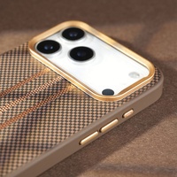 Coque de Téléphone JOYPORODO L152 en Cuir de Luxe pour iPhone 17 16 15 14 13 Pro Max, Housse de Protection Mobile pour Samsung S26 S25 S24 Ultra